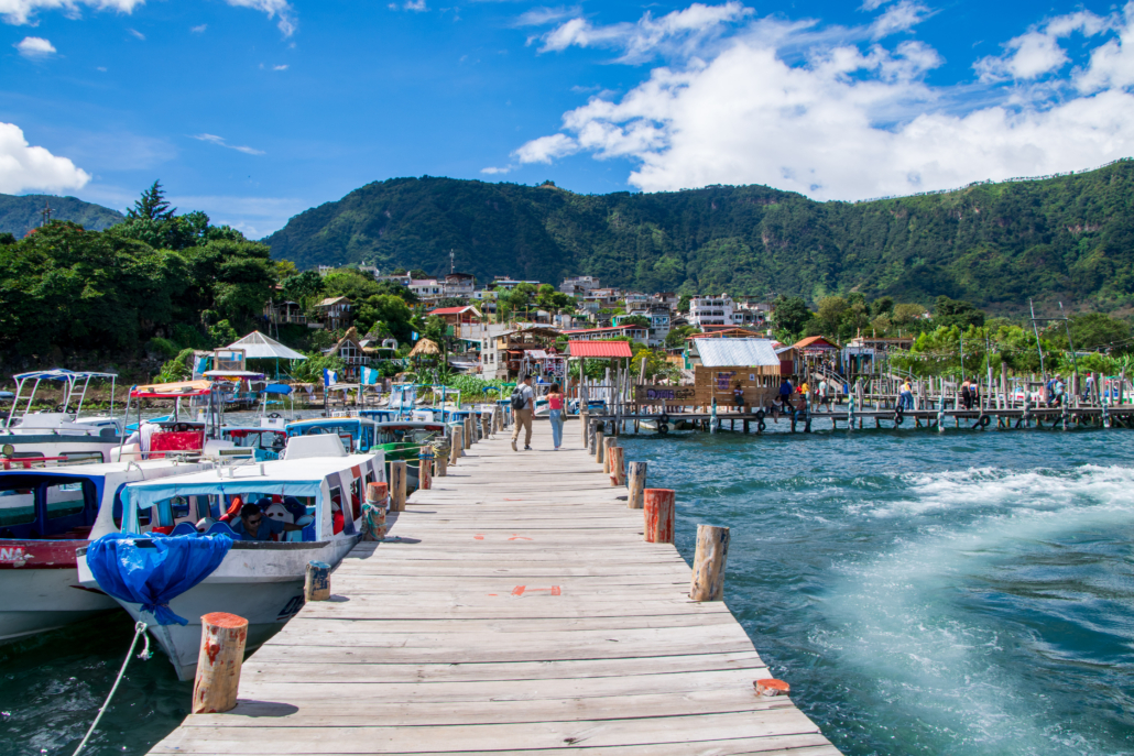 San Juan La Laguna at Lago de Atitlán